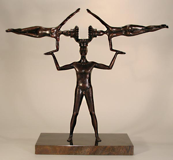 Aerial Ballet - Bronze Sculpture