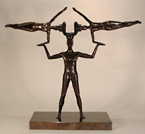 Aerial Ballet- Bronze Sculpture