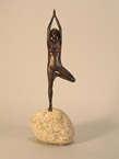 Tree Pose - Bronze Sculpture