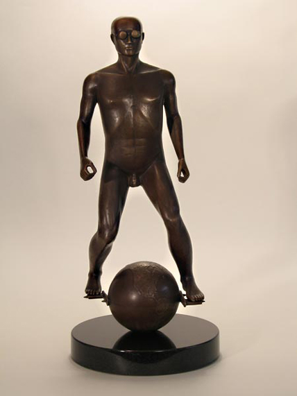 World Traveler - Bronze Sculpture