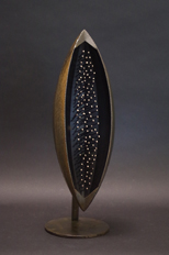 Seed Vessel #5 - Fabricated Sculpture